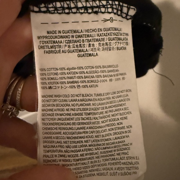 Vans Black Long Sleeve with Colorful Rainbow Logo - Picture 6 of 6